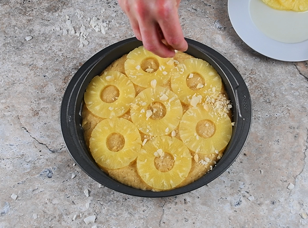 Pineapple Macadamia Cake - Step 6